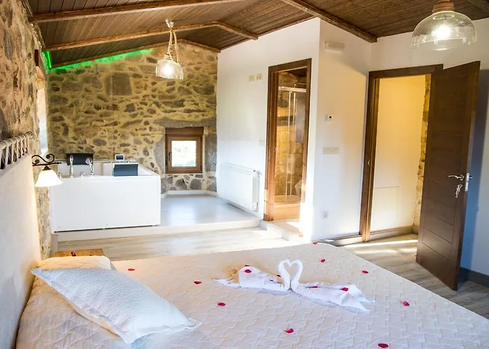 Casa Fiadeiras De Con Jacuzzi Nemiña